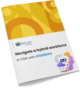Navigate Hybrid-Workforce Chatbots mockup